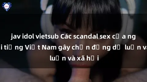 jav idol vietsub Các scandal sex của người nổi tiếng Việt Nam gây chấn động dư luận và xã hội